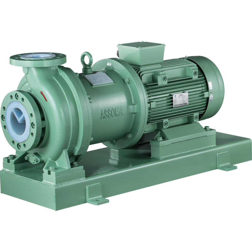 ASSOMA® AME Series Heavy Duty PFA Lined Pumps, ETFE Lined Pumps